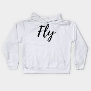 Fly away - Soar above it all Kids Hoodie